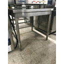 【中古】作業台 三方枠 BGなし 幅700×奥行700×高さ700 【送料別途見積】【業務用】【飲食店 店舗 厨房機器 作業台 業務用作業台】