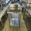 【中古】作業台 BGあり 幅500×奥行600×高さ800 【送料別途見積】【業務用】【飲食店 店舗 厨房機器 作業台 業務用作業台】