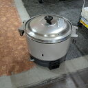 【中古】ガス炊飯器 3升 リンナイ(Rinnai) RR-300C 幅426×奥行492×高さ423 都市ガス 【送料別途見積】【業務用】【飲食店 店舗 厨房機...