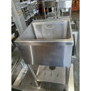 【中古】一槽シンク BGなし 幅470×奥行500×高さ840 【送料別途見積】【業務用】【飲食店 店舗 厨房機器 一槽シンク 業務用一槽シンク】