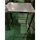 【中古】作業台 BGなし 幅750×奥行600×高さ850 【送料別途見積】【業務用】【飲食店 店舗 厨房機器 作業台 業務用作業台】