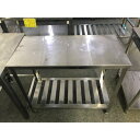 【中古】作業台 BGなし 幅900×奥行450×高さ800 【送料別途見積】【業務用】【飲食店 店舗 厨房機器 作業台 業務用作業台】