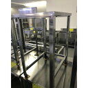 【中古】作業台 三方枠 BGなし 幅450×奥行600×高さ800 【送料別途見積】【業務用】【飲食店 店舗 厨房機器 作業台 業務用作業台】