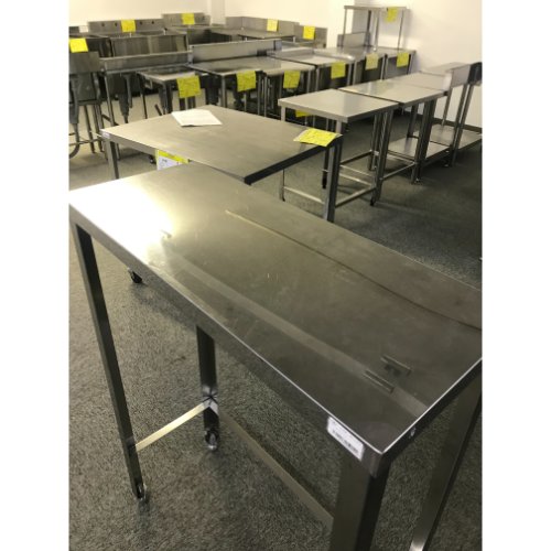 【中古】作業台 三方枠 BGなし 幅840×奥行350×高さ1100 【送料別途見積】【業務用...