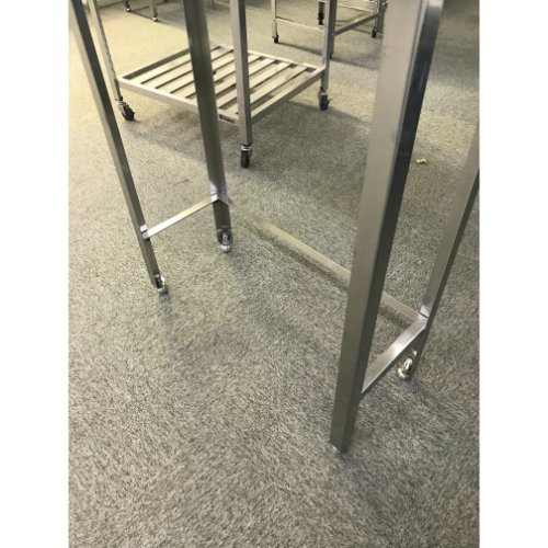 【中古】作業台 三方枠 BGなし 幅840×奥行350×高さ1100 【送料別途見積】【業務用...