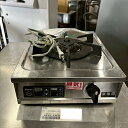 【中古】ガス卓上コンロ 1口 温度調節機能付き リンナイ(Rinnai) RSB-10T 幅324×奥行439×高さ159 都市ガス【送料別途見積】【業務用】【飲食店 店舗 厨房機器 卓上ガスコンロ 業務用卓上ガスコンロ】(2)