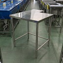 【中古】作業台 三方枠 BGなし 幅710×奥行850×高さ800 【送料別途見積】【業務用】【飲食店 店舗 厨房機器 作業台 業務用作業台】