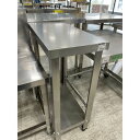 【中古】脇台 BGなし 幅300×奥行600×高さ800 【送料別途見積】【業務用】【飲食店 店舗 厨房機器 作業台 業務用作業台】