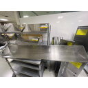 【中古】平棚 背板付き 幅1650×奥行200×高さ230 【送料別途見積】【業務用】【飲食店 店舗 厨房機器 平棚 上棚 業務用平棚 業務用上棚】