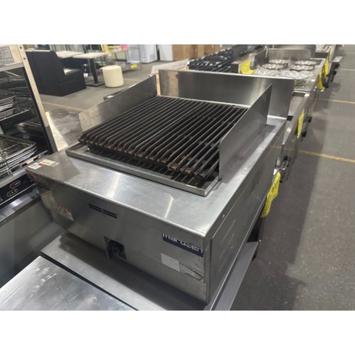 【中古】チャーブロイラー マルゼン RCB-067TB 幅600×奥行750×高さ300 都市ガス 【送料別途見積】【業務用】【飲食店 店舗 厨房機器 グリラー 焼物器 業務用グリラー 業務用焼物器】
