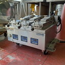 【業界最長1年保証】【中古】電気自動餃子焼器 ニチワ電機 NGM-3.9AC 幅600×奥行600×高さ300 三相200V 【送料別途見積】【業務用】【飲食店...