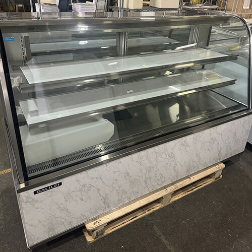 【中古】対面冷蔵ショーケース フクシマガリレイ(福島工業) ADT-61GTNS2S 幅1800×奥行700×高さ1150 【送料別途見積】【業務用】【飲食店 店舗 厨房機器 冷蔵ショーケース 業務用冷蔵ショーケース】