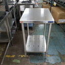 【中古】作業台 BGなし マルゼン 幅450×奥行600×高さ790 【送料別途見積】【業務用】【飲食店 店舗 厨房機器 作業台 業務用作業台】