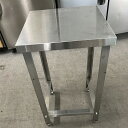 【中古】作業台 三方枠 BGなし テンポスオリジナル 幅450×奥行450×高さ800 【送料別途見積】【業務用】【飲食店 店舗 厨房機器 作業台 業務用作業台...