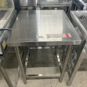 【中古】作業台 BGなし 幅530×奥行600×高さ800 【送料別途見積】【業務用】【飲食店 店舗 厨房機器 作業台 業務用作業台】