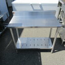 【中古】作業台 BGあり マルゼン 幅900×奥行450×高さ780 【送料別途見積】【業務用】【飲食店 店舗 厨房機器 作業台 業務用作業台】