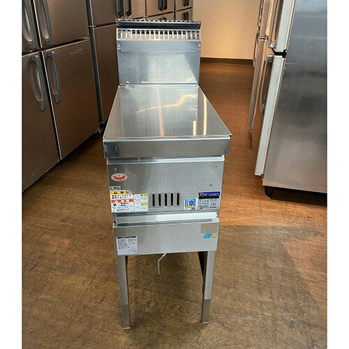 【業界最長1年保証】【中古】ガス一槽フライヤー マルゼン MGF-C13K 幅330×奥行610×高さ800 LPG(プロパ..