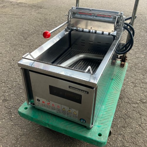 【業界最長1年保証】【中古】卓上電気フライヤー ホシザキ FL-13TB 幅350×奥行580×高さ420 三相200V 【..