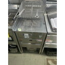 【業界最長1年保証】【中古】一槽ガスフライヤー 18L タニコー TGFL-45C 幅450×奥行600×高さ800 都市ガス 【送料別途見積】【業務用】【飲食店 店舗 厨房機器 フライヤー 業務用フライヤー】