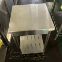 【中古】作業台 BGなし 幅450×奥行450×高さ790 【送料別途見積】【業務用】【飲食店 店舗 厨房機器 作業台 業務用作業台】