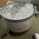 【中古】ガス炊飯器 リンナイ(Rinnai) RR-300CF 幅492×奥行423×高さ426 LPG(プロパンガス) 【送料別途見積】【業務用】【飲食店 店...