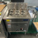 【中古】ラーメン釜 マルゼン MRK-066B 幅600×奥行600×高さ800 LPG(プロパンガス) 【送料別途見積】【業務用】【飲食店 店舗 厨房機器 ゆで麺機 業務用ゆで麺機】