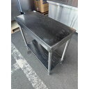 【中古】作業台 BGなし 幅750×奥行350×高さ750 【送料別途見積】【業務用】【飲食店 店舗 厨房機器 作業台 業務用作業台】