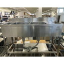 【中古】三槽シンク BGあり 幅1200×奥行450×高さ800 【送料別途見積】【業務用】【飲食店 店舗 厨房機器 三槽シンク 業務用三槽シンク】