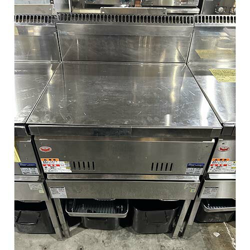 【業界最長1年保証】【中古】ガスフライヤー マルゼン MGF-13WK 幅630×奥行600×高さ800 LPG(プロパンガ..