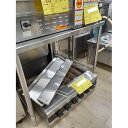 【中古】穴開き作業台 三方枠 幅1000×奥行450×高さ800 【送料別途見積】【業務用】【飲食店 店舗 厨房機器 作業台 業務用作業台】