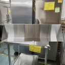 【中古】平棚 背板付き 幅1200×奥行300×高さ250 【送料別途見積】【業務用】【飲食店 店舗 厨房機器 平棚 上棚 業務用平棚 業務用上棚】