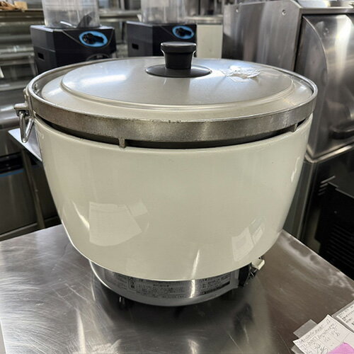【中古】ガス炊飯器 5升 パロマ 幅449×奥行573×高さ470 LPG(プロパンガス) 【送料別途見積】【業務用】【飲食店 店舗 厨房機器 ガス炊飯器 業務用ガス炊飯器】