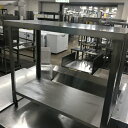 【中古】作業台 BGなし 幅900×奥行450×高さ800 【送料別途見積】【業務用】【飲食店 店舗 厨房機器 作業台 業務用作業台】