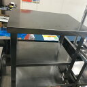【中古】作業台 中棚付き BGなし 幅600×奥行460×高さ800 【送料別途見積】【業務用】【飲食店 店舗 厨房機器 作業台 業務用作業台】