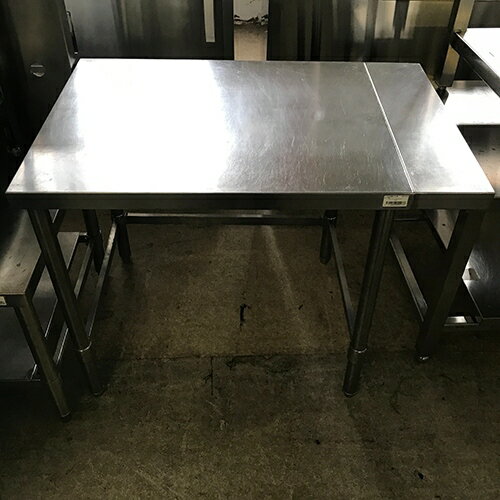 【中古】コンロ台 三方枠 BGなし 幅900×奥行600×高さ700 【送料別途見積】【業務用】【飲食店 店舗 厨房機器 ガス台 業務用ガス台】