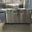 【業界最長1年保証】【中古】冷蔵コールドテーブル フクシマガリレイ(福島工業) LRC-150RM 幅1500×奥行600×高さ800 【送料別途見積】【業務用】【飲食店 店舗 厨房機器 冷蔵コールドテーブル 業務用冷蔵コールドテーブル】