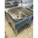 【中古】一槽シンク BGあり 東製作所(アズマ) HP1-600 幅600×奥行600×高さ800 【送料別途見積】【業務用】【飲食店 店舗 厨房機器 一槽シン...