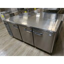【業界最長1年保証】【中古】冷蔵コールドテーブル フクシマガリレイ(福島工業) LCC-180RM 幅1800×奥行600×高さ800 【送料別途見積】【業務用】【飲食店 店舗 厨房機器 冷蔵コールドテーブル 業務用冷蔵コールドテーブル】