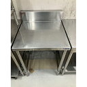 【中古】作業台 BGなし 幅600×奥行600×高さ800 【送料別途見積】【業務用】【飲食店 店舗 厨房機器 作業台 業務用作業台】