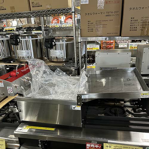 【業界最長1年保証】【中古】卓上小型フライヤー ツジ/キカイ FS-01X 幅900×奥行560×高さ360 三相200V ..