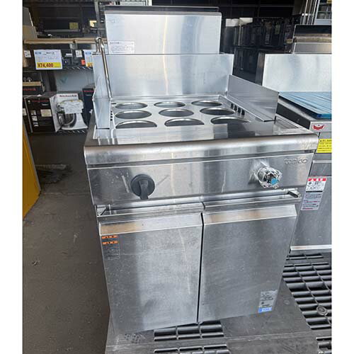 【中古】ゆで麺器 タニコー TGUS-60A 幅600×奥行750×高さ800 都市ガス 【送料別途見積】【業務用】【飲..