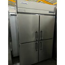 【中古】縦型冷凍庫 北沢産業 KGRN-124FMD-F 幅1200×奥行650×高さ1950 三相200V 【送料別途見積】【業務用】【飲食店 店舗 厨房機器 冷凍庫 業務用冷凍庫】