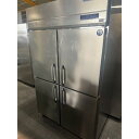 【中古】縦型冷凍庫 北沢産業 KGRD-124FMD-F 幅1200×奥行800×高さ1950 三相200V 【送料別途見積】【業務用】【飲食店 店舗 厨房機器 冷凍庫 業務用冷凍庫】