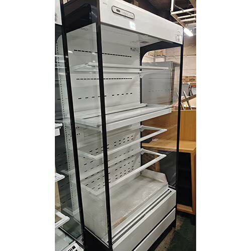 【業界最長1年保証】【中古】冷蔵多段オープンショーケース フクシマガリレイ(福島工業) MEU-32WKSA5G 幅900×奥行600×高さ1900 【送料別途見積】【業務用】【飲食店 店舗 厨房機器 オープンショーケース 業務用オープンショーケース】(3)