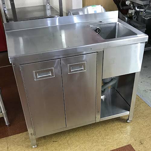 楽天市場】収納棚 扉付き キャビネット（業務用シンク｜業務用厨房用品