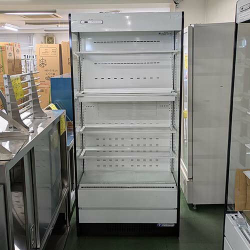 【業界最長1年保証】【中古】冷蔵多段オープンショーケース フクシマガリレイ(福島工業) MEU-32WKSA5G 幅900×奥行600×高さ1900 【送料別途見積】【業務用】【飲食店 店舗 厨房機器 オープンショーケース 業務用オープンショーケース】