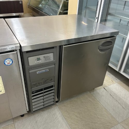 【中古】冷蔵コールドテーブル 北沢産業 KYRW-090RM2 幅900×奥行750×高さ800 【送料別途見積】【業務用】【飲食店 店舗 厨房機器 冷蔵コールドテーブル 業務用冷蔵コールドテーブル】