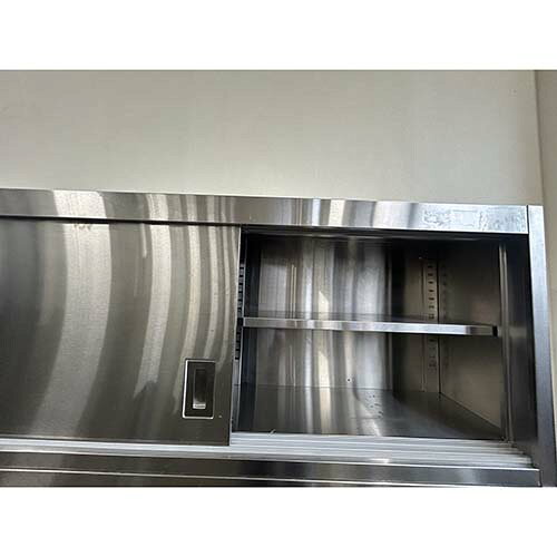 厨房機器と店舗用品 TENPOSの【中古】吊戸棚 幅1500×奥行350×高さ600 【送料別途見積】【業務用】【飲食店 店舗 厨房機器 吊戸棚 業務用吊戸棚】｜アングル2