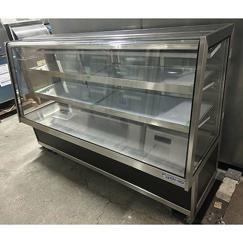 【業界最長1年保証】【中古】対面式冷蔵ショーケース 大穂製作所 OHGP-ART-1200 幅1800×奥行600×高さ11..