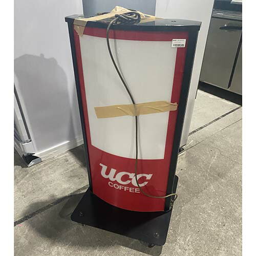 【中古】電飾看板 福岡フレーム工業 幅500×奥行500×高さ970 【送料別途見積】【業務用】【飲食店 店舗 ..